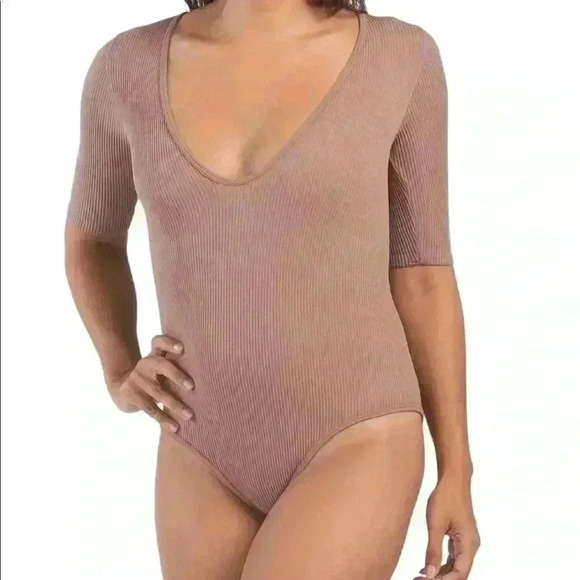 Zara Shirt Bodysuit - Picture 2 of 3